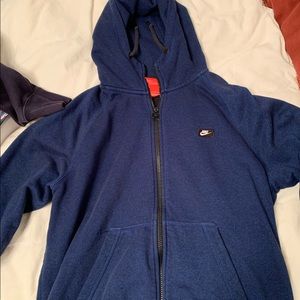 Nike Zip Hoodie. Size Large